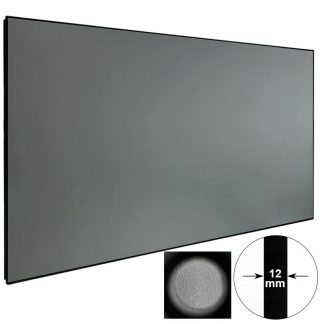 ZHK100B - Black Crystal stacionarus projekcijos ekranas