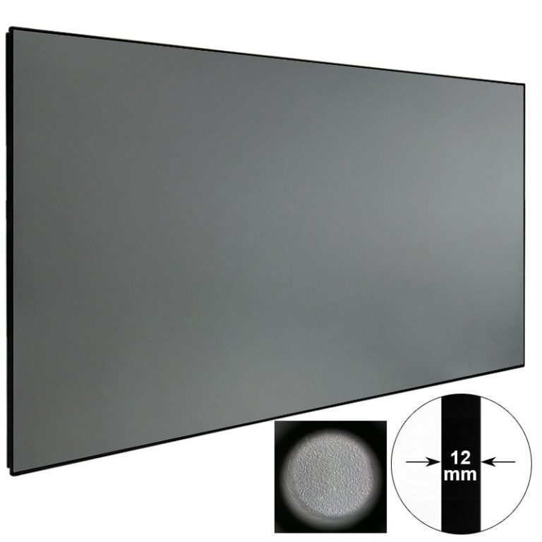 ZHK100B – Black Crystal stacionarus projekcijos ekranas