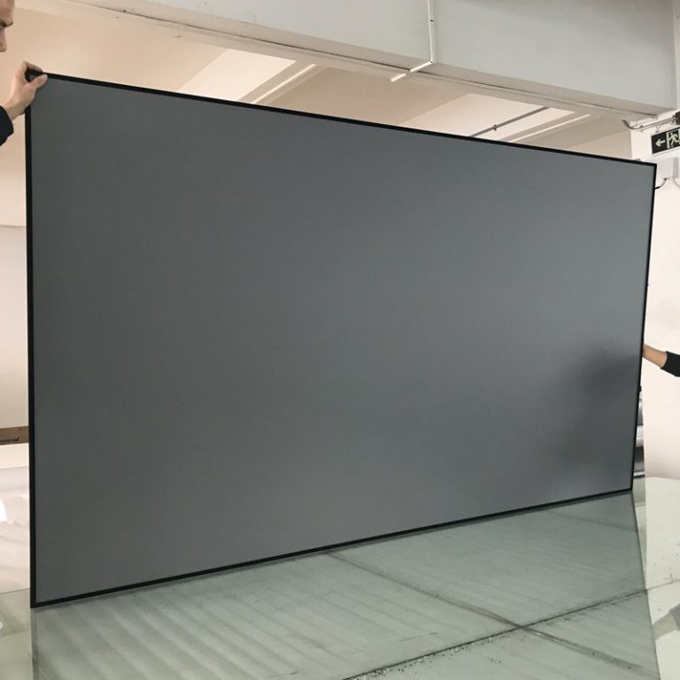 ZHK100B – Black Crystal stacionarus projekcijos ekranas